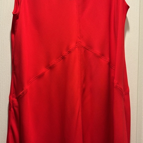 Zara red sleeveless maxi dress with pockets - Picture 4 of 7